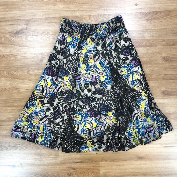 Boho Pattern Skirt - Picture 2 of 7